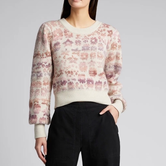 LOVESHACKFANCY Kirsten Pullover Sweater - Picture 1 of 14